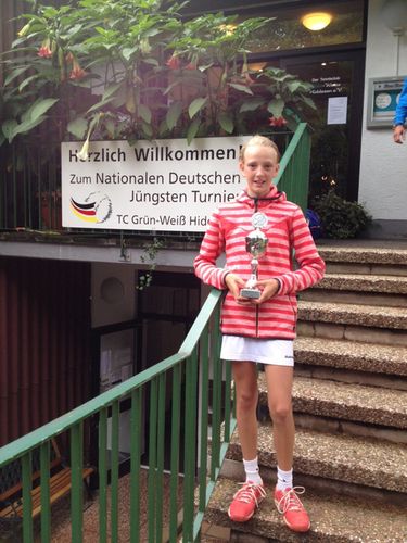 3. Platz Deutsches Jüngsten-Turnier Denise Torrealba