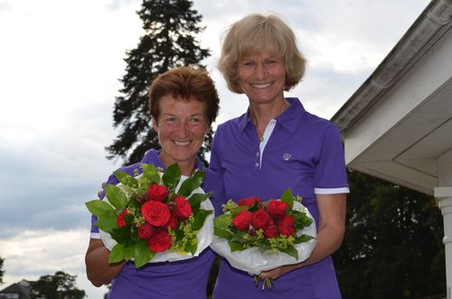 Deutscher Meister Damen-Doppel 60 Marion von Gerlach und Brigitte Friedl