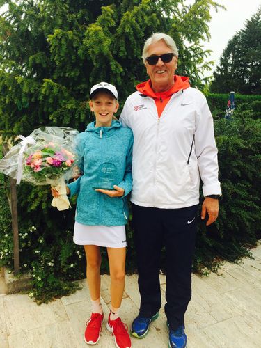 Hessenmeisterin Juniorinnen U 12 Denise Torrealba