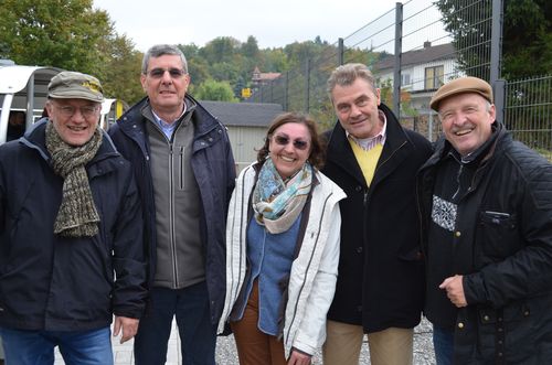 Doris Bobyk und die Draisinenführer