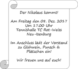 Der Nikolaus kommt!